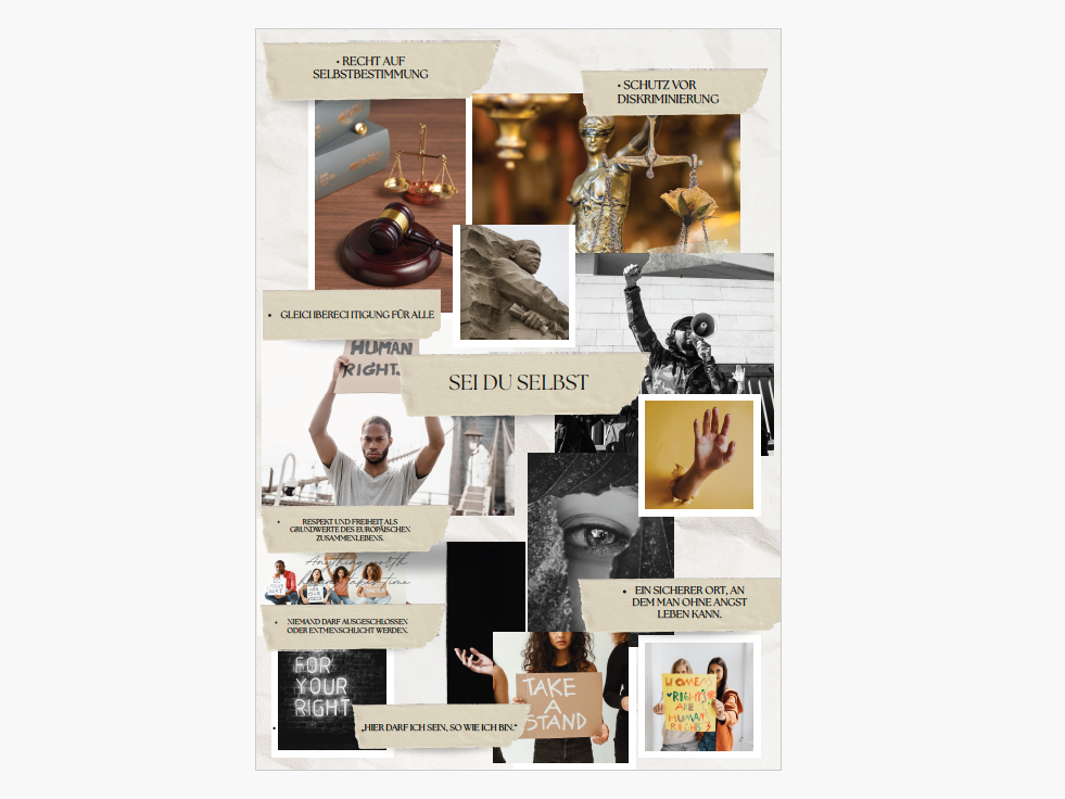 Beitrag 2 - Collage Menschenrechte