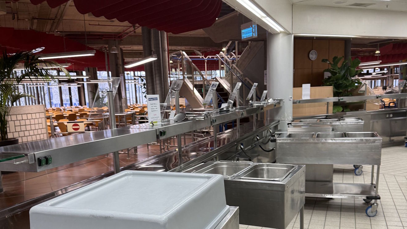 Blick in die Zentralmensa